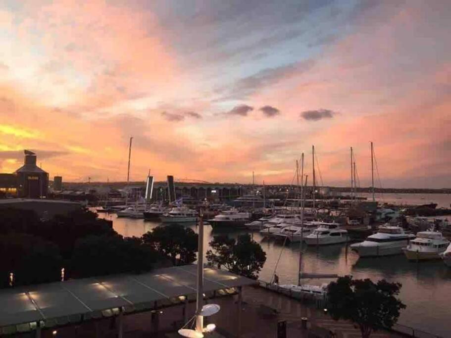 Luxury Waterfront Nest Above Viaduct Harbour Apartment Auckland Exterior photo